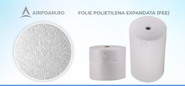 Folie din polietilena expandata natur Folie din polietilena expandata natur