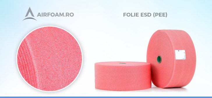Folie din polietilena expandata ESD Folie din polietilena expandata ESD