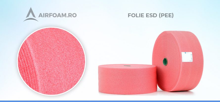 Folie din polietilena expandata ESD Folie din polietilena expandata ESD