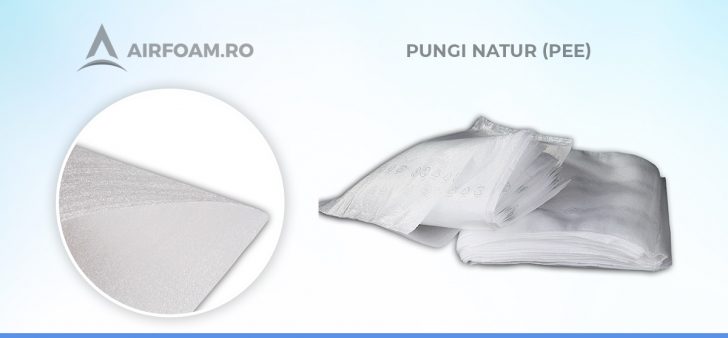 Punga din polietilena expandata natur Punga din polietilena expandata natur